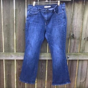 Levis 515 bootcut womens size  16 blue Jeans with pockets